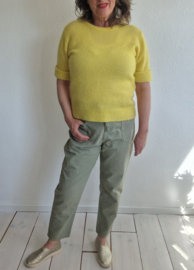 Jc Sophie trui. Maat M. Zachtgeel/wolblend.