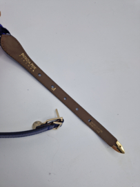 Patrizia Pepe riem. Maat M. Paars/zilver/leer
