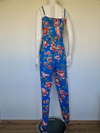 King Louie jumpsuit | Maat M | Blauw/print |