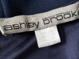 Ashley Brooke jurk. Maat 38/40, Blauw/crème gestreept.