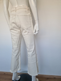 Mango Sienna ecru jeans – maat 40 – cropped flare