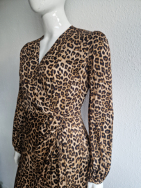 Twinset maxi dress. It.maat 48. Dierenprint.