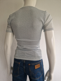 Josh V shirt Neomay. Maat S. Lichtblauw/zilver.