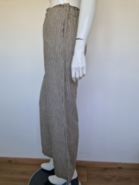 BY-BAR Robyn Linen Stripe Pant. Maat L