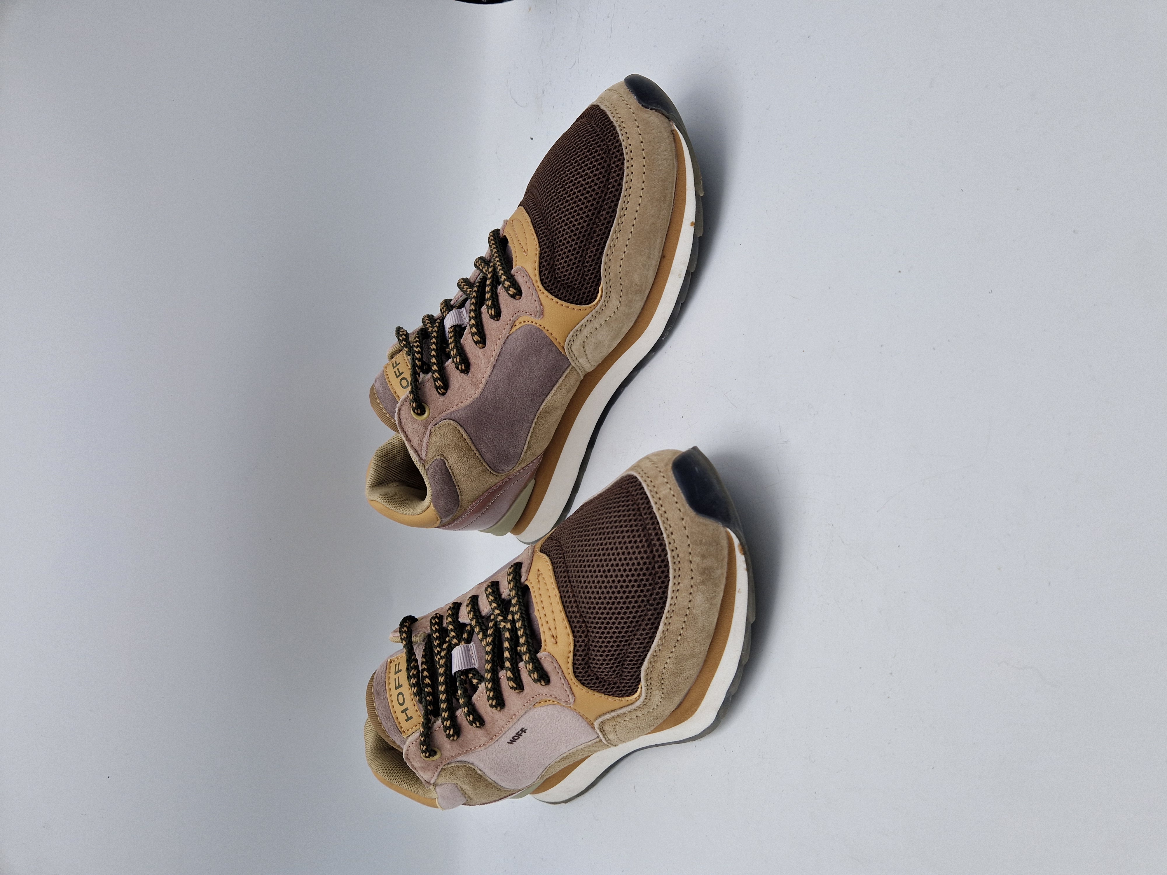 Hoff sneakers Krakow. Maat 41, Lila/beige.