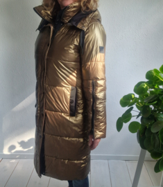 Rino & Pelle winterjas. Maat 40. Goud