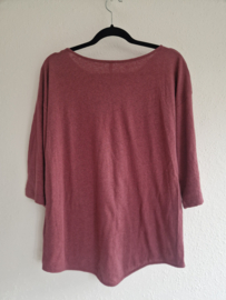 Bellerose top | Maat 4 | Oudroze |