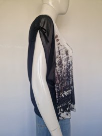 Summum blouse top. Maat 36, All over print.