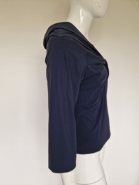 Studio Anneloes top Nachtblauwblauw. Maat XXL