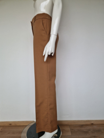 Capsule wijde pantalon. Maat L. Karamel.