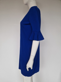 COS jurkje met volantmouwen. Maat M. Kobaltblauw.
