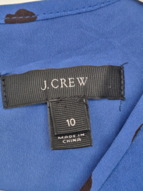 J.Crew jurk. Maat 10, Blauw/ zijde.