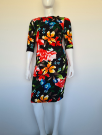 Vintage Chic jurk. Mt. XL. Bloemenprint.