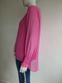 Heine blouse top. Maat 48. Roze.