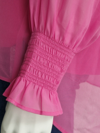 Heine blouse top. Maat 48. Roze.