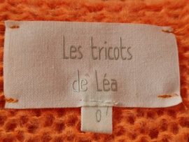 Les Tricots de Léa | Maat 0 | Neon oranje |