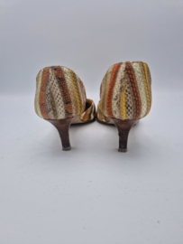 Lodi pumps. Maat 40,Multicolor/leer.