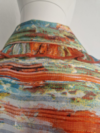 JS Millenium blouse. Maat S. All over print.