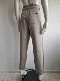 Moscow pantalon. Maat L. Beige/linnen.