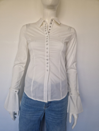 Hoermanseder blouse. Maat 34, Wit.