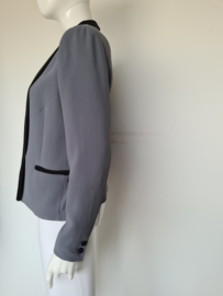 Maison Scotch blazer. Mt. 3. Grijs/zwart.