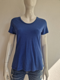 Thinking Mu shirt. Maat S. Blauw/hennep.