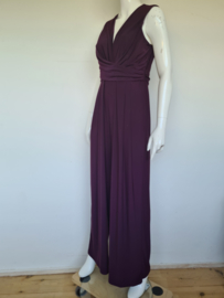 Phase Eight jumpsuit. Mt. 14, Aubergine.