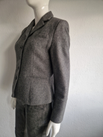 Pulls blazer. Maat 38/40, Grijs/visgraat/wol.