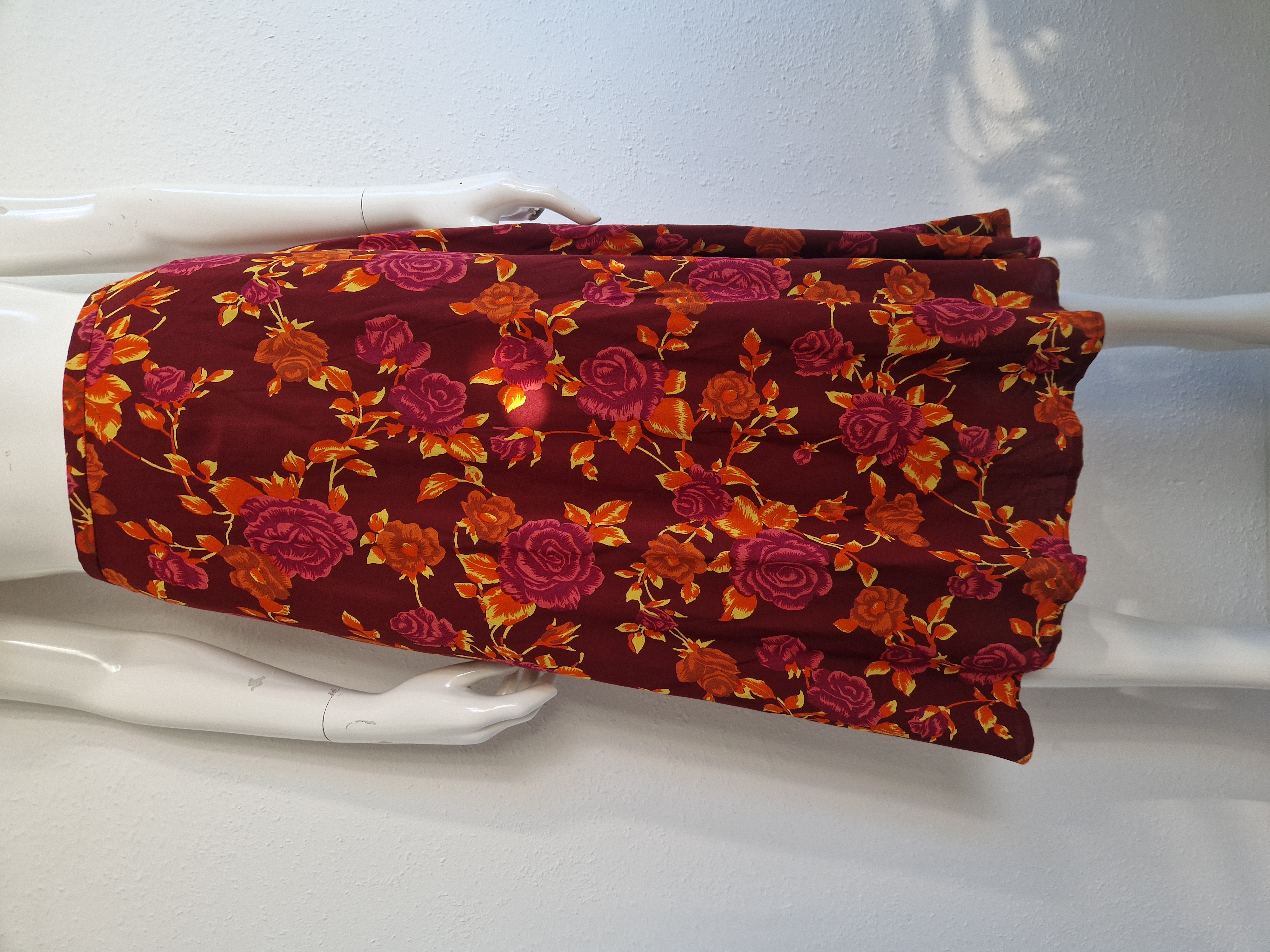 King Louie midi rok. Maat 40, Bloemenprint.