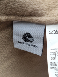 Max Mara Weekend jasje. Maat 38,Beige/wol.