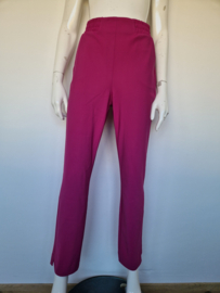 Studio Anneloes travelstof broek fuchsia roze. Maat M