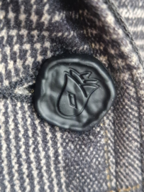 Florèz blazer. Maat L.Grijs/ruit.