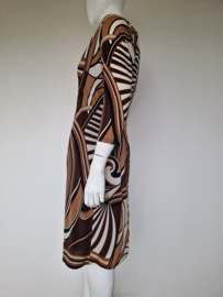 Expresso jurk grafische print. Maat L.