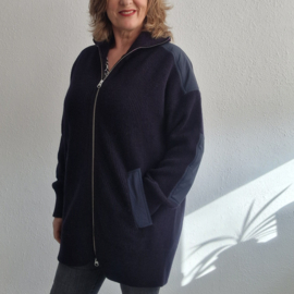 Arket vest. Maat M. Donkerblauw/wol.