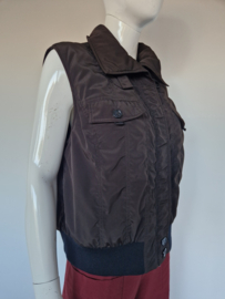 Marc Aurel bodywarmer | Maat 40 | Chocoladebruin |