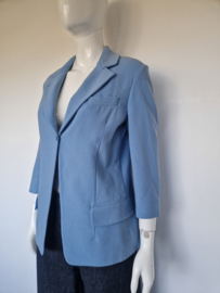 Agnona blazer | Maat 38 | Lichtblauw |