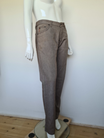 Hugo Boss jeans regular fit. Mt. 36/34. Lichtbruin.