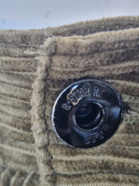 G-Star RAW Cargo Cord 3D Boyfriend broek | Maat 33 | Olijfgroen |