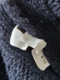 Benetton kabeltrui | Maat 40/42 | Donkerblauw |