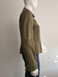 Riani jasje. Maat 38/40, Khaki/corduroy