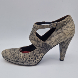Altra Cosa pumps. Maat 41, Croco leer.