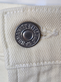 Citizens of Humanity cropped jeans.Crème. Maat 40
