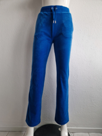 Juicy Couture velours trainingsset. Maat S/XS. Blauw/velours