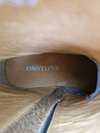 Osstone enkellaarzen. Maat 41, Cognac/leer