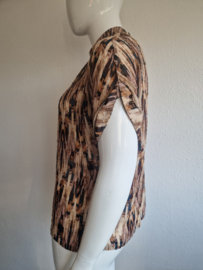 Dante 6 Aztec top .Maat 5. Bruintinten.