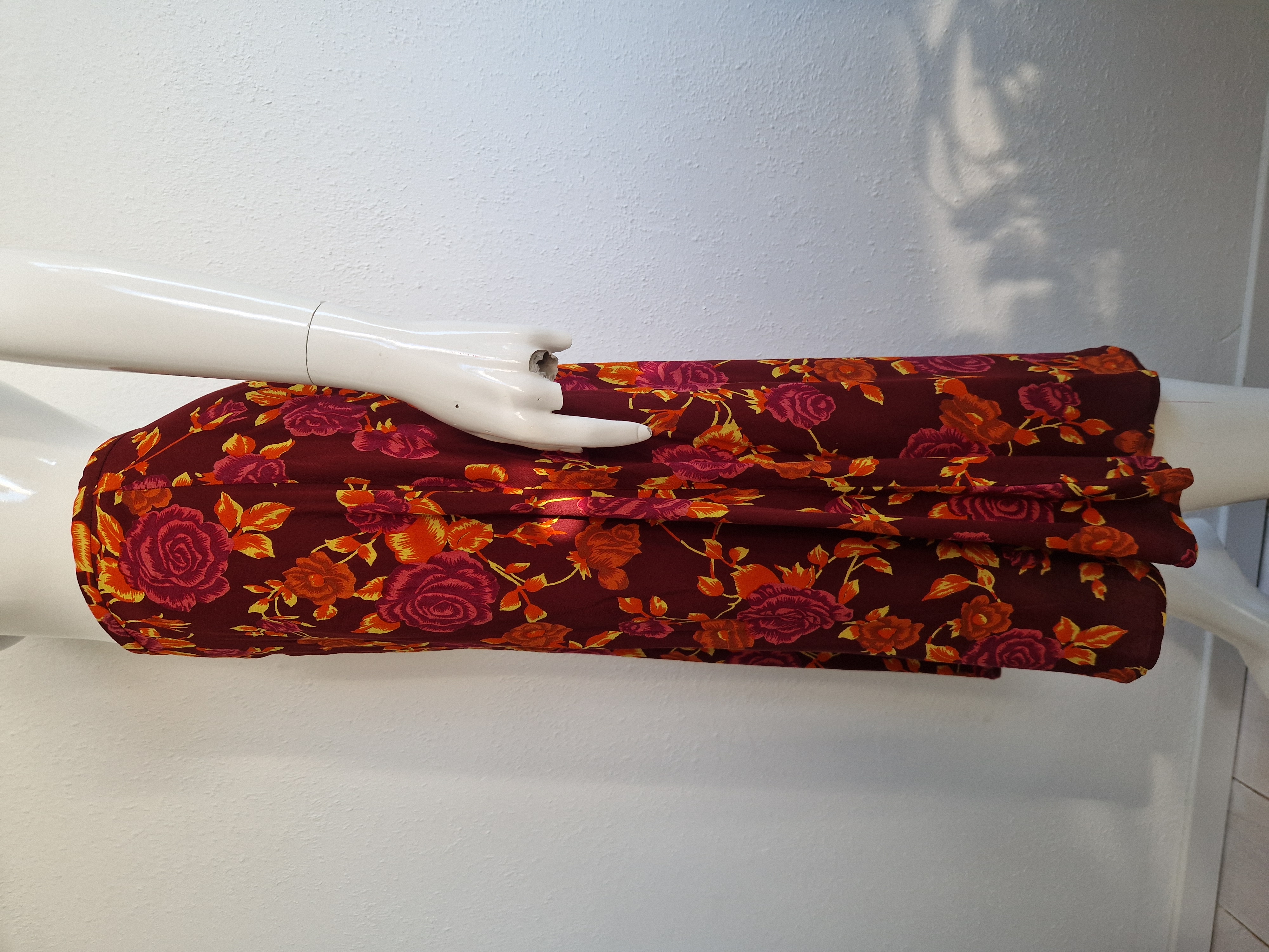 King Louie midi rok. Maat 40, Bloemenprint.