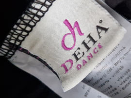 Deha zwarte tule midirok maat L met elastische logoband