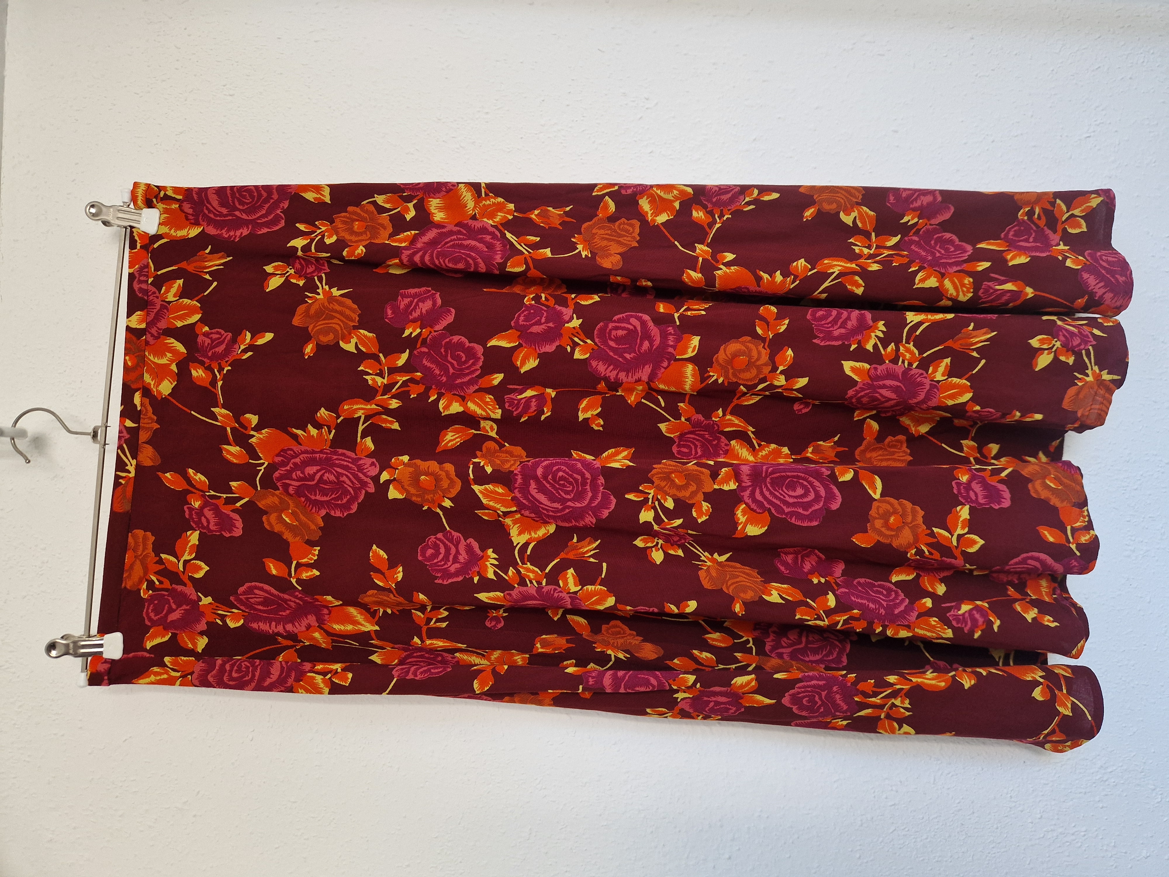 King Louie midi rok. Maat 40, Bloemenprint.