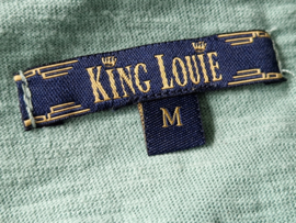 King Louie top. Maat M. Mintgroen.