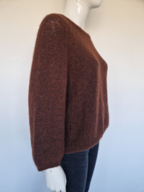 American Vintage trui | Maat M/L | Bruin |